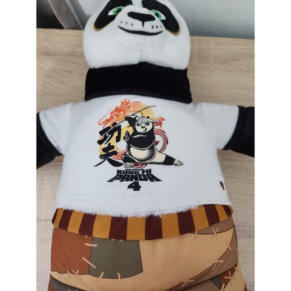 DreamWorks Kung Fu Panda 4 Po Plush Soft Cuddly Build a Bear w/ outfit Clothes - Picture 5 of 5